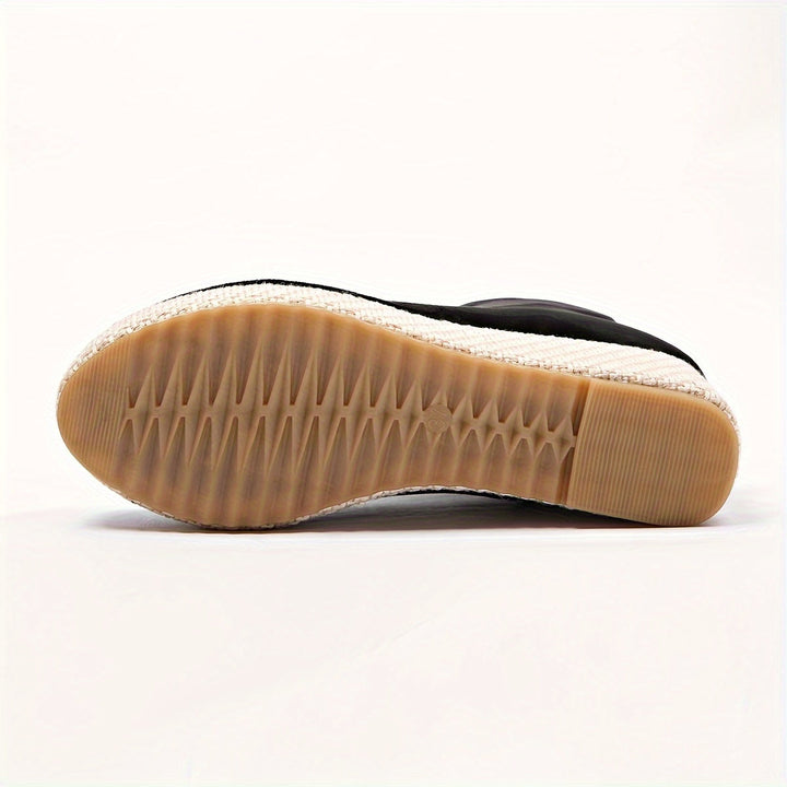 Levoire | Bottines À Talons Wedge Confortables Pour Femmes À Bout Rond