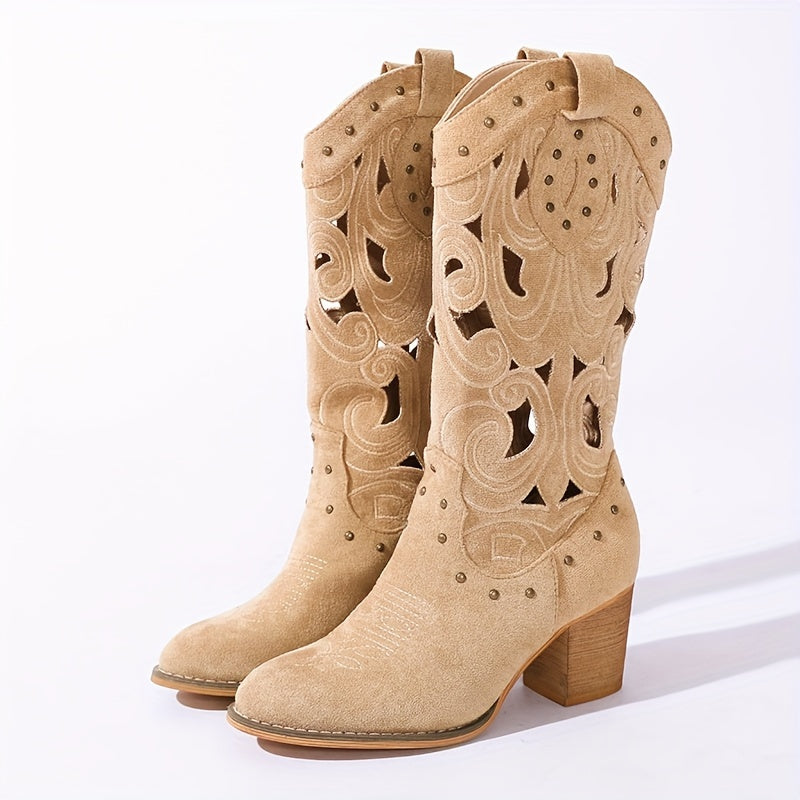 Levoire | Bottes Élégantes Pour Femmes Avec Talons Et Clous