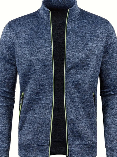Levoire | Veste Slim Fit À Manches Longues Avec Fermeture Éclair