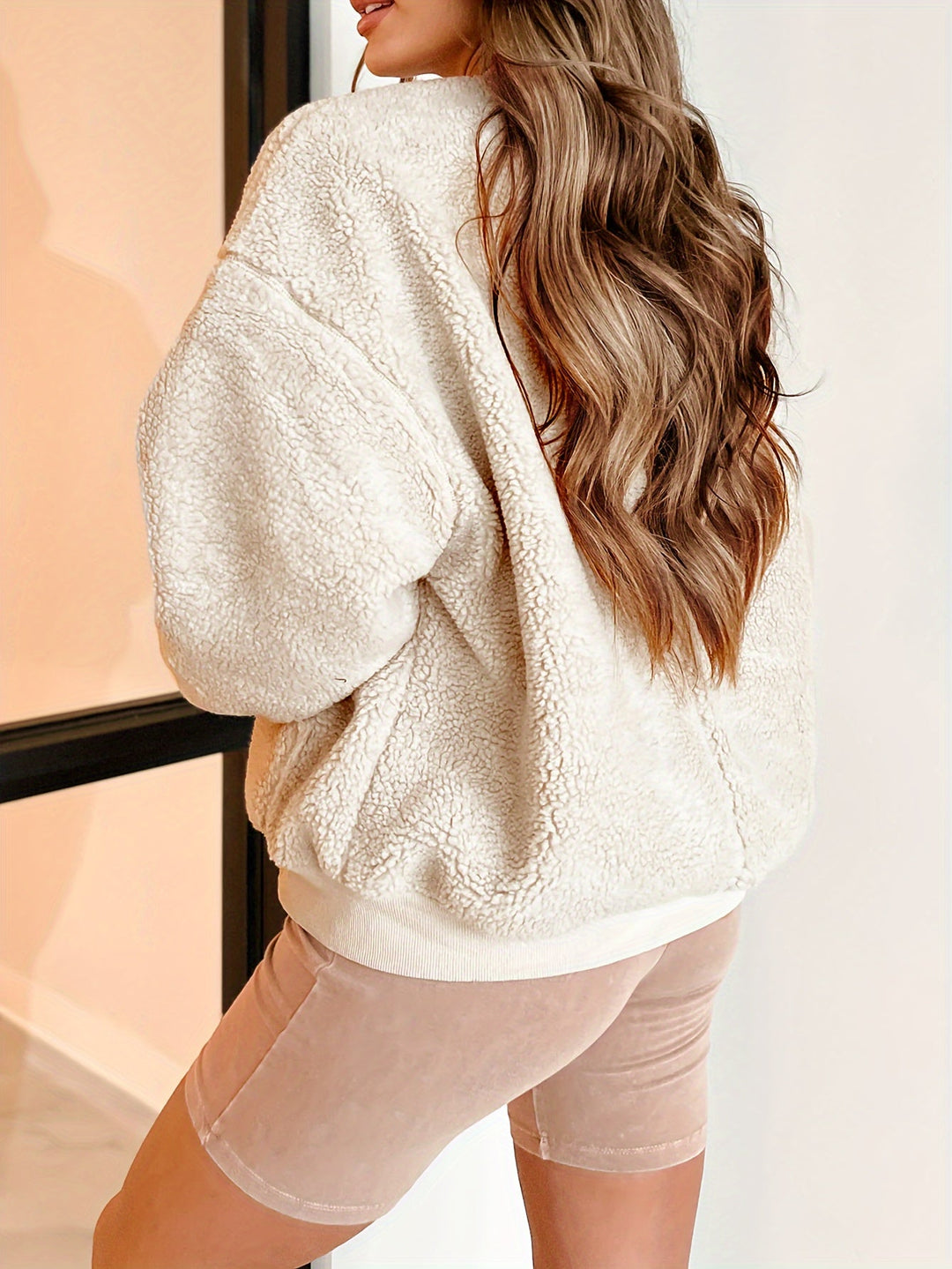 Levoire | Veste Bomber En Fleece Dans Une Couleur Inassociable