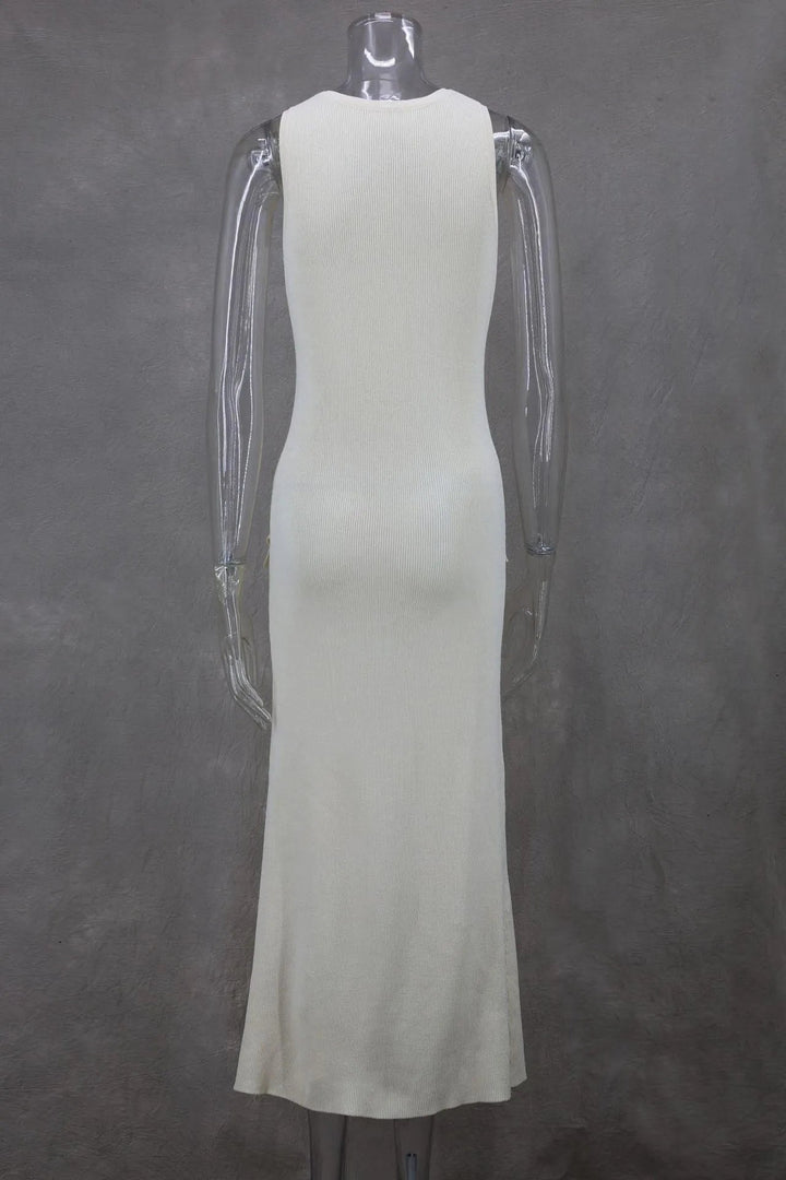 Levoire | Robe tricotée sans manches élégante