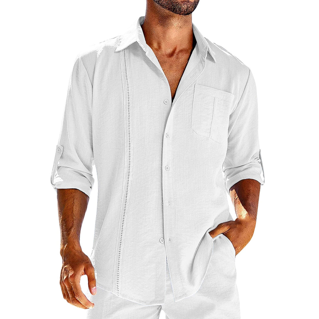 Levoire | Chemise Décontractée Avec Poche Blanc