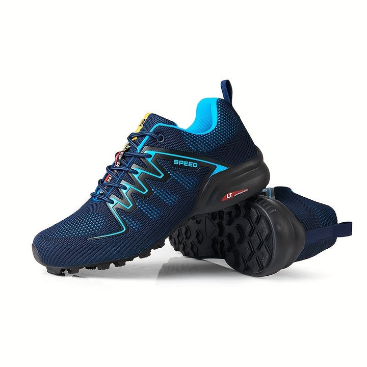 Levoire | Bottes De Randonnée Pour Hommes Chaudes Bleu ciel