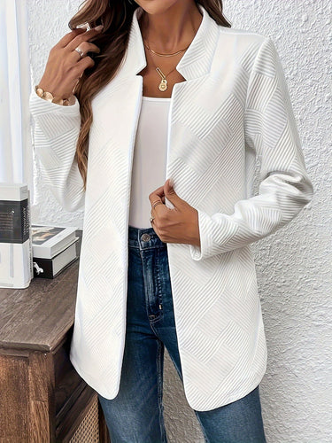 Levoire | Non Combiné Blazer Ouvert Texturé À Manches Longues