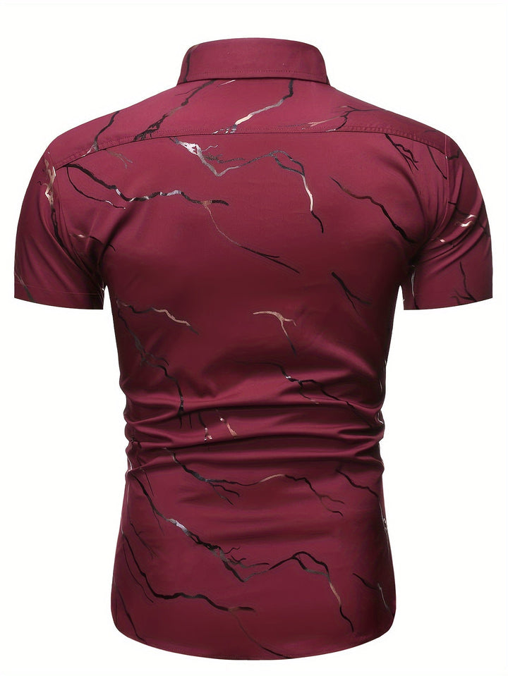 Levoire | Poids Chemise D'Été Pour Hommes À Manches Courtes