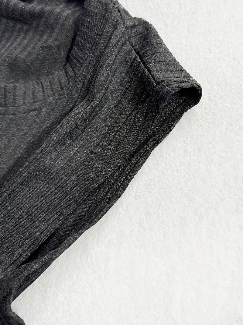Levoire | Débardeur En Tricot Côtelé Avec Une Haute Teneur En Élasthanne Et Un Décolleté En V