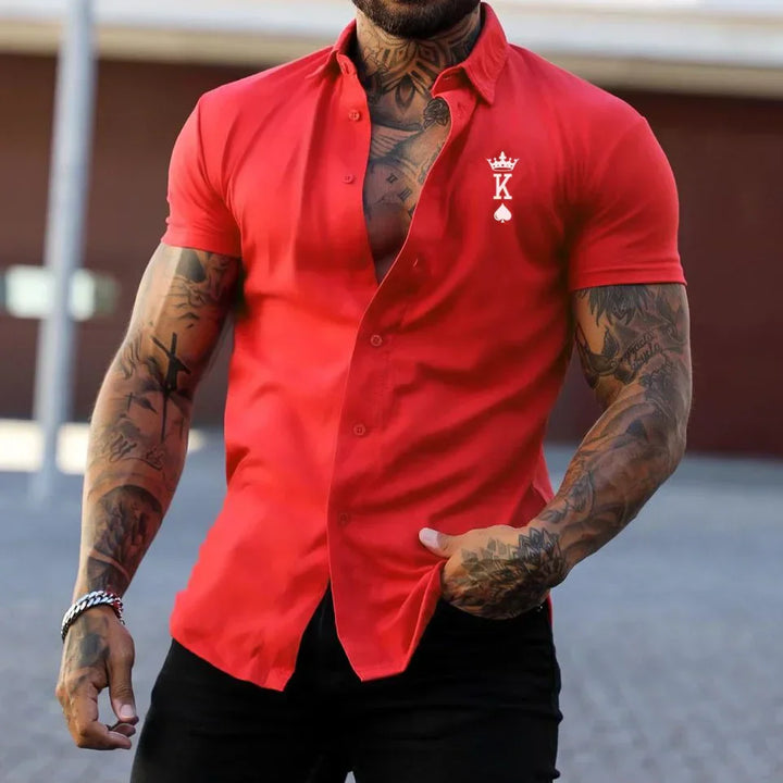 Levoire | Chemise Sans Manches Muscle Slim Fit Pour Homme Rot