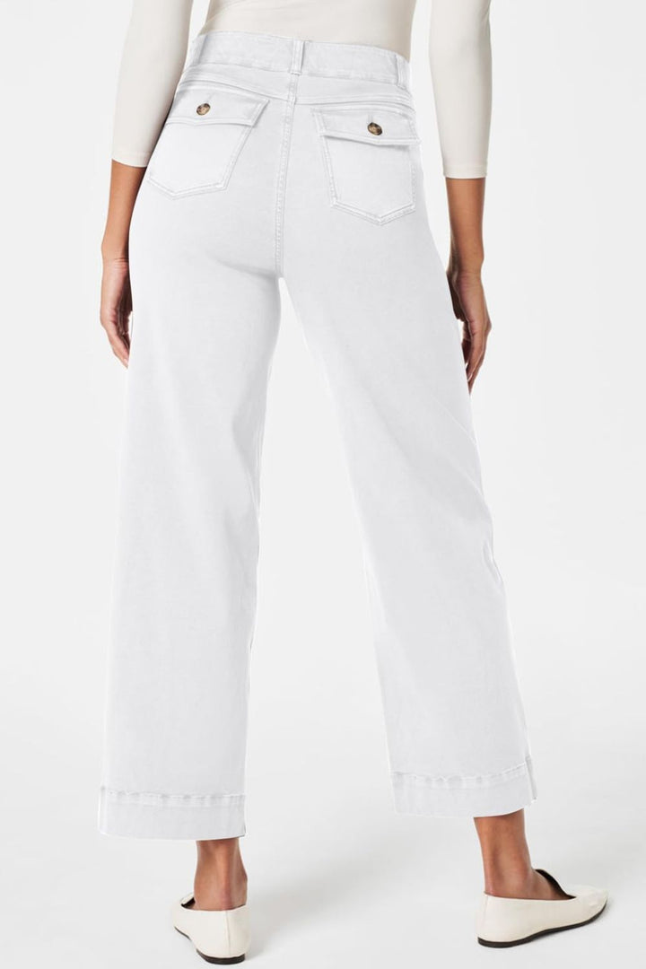 Levoire | Jean Taille Haute Avec Poches Classiques, Élégant Et Polyvalent