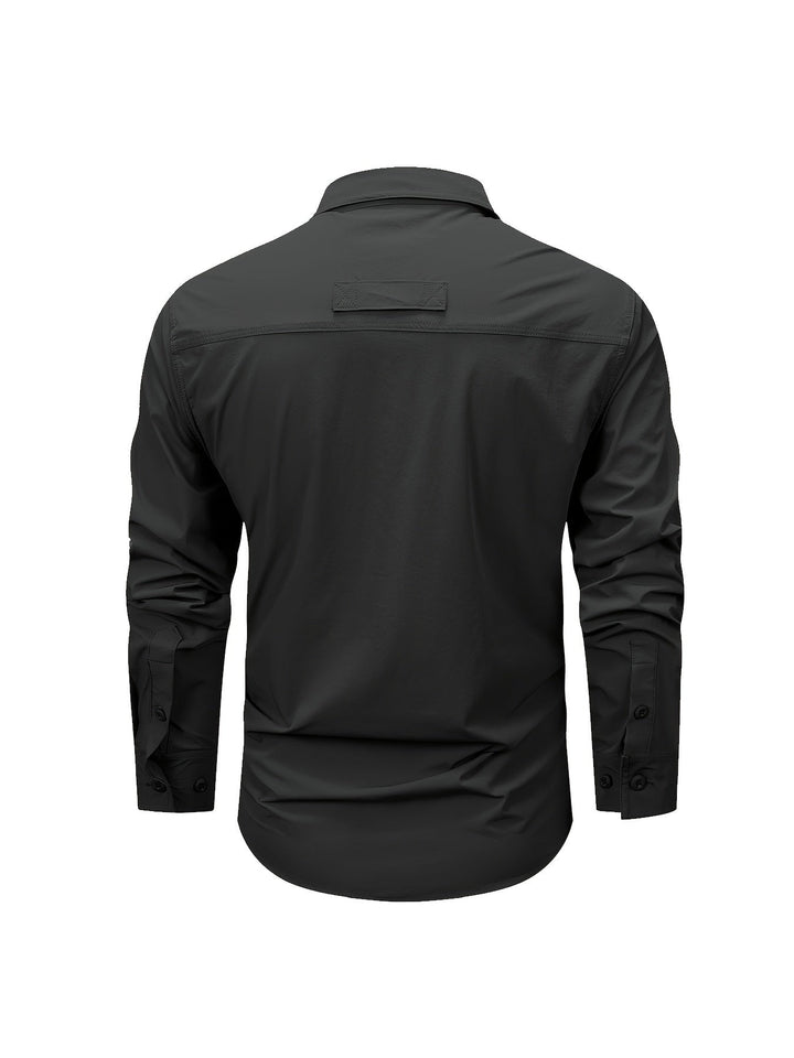 Levoire | Chemise Décontractée Pour Hommes À Manches Longues À Séchage Rapide