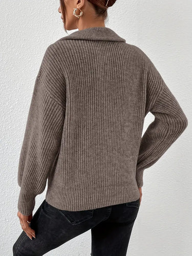 Levoire | Pull en tricot col V