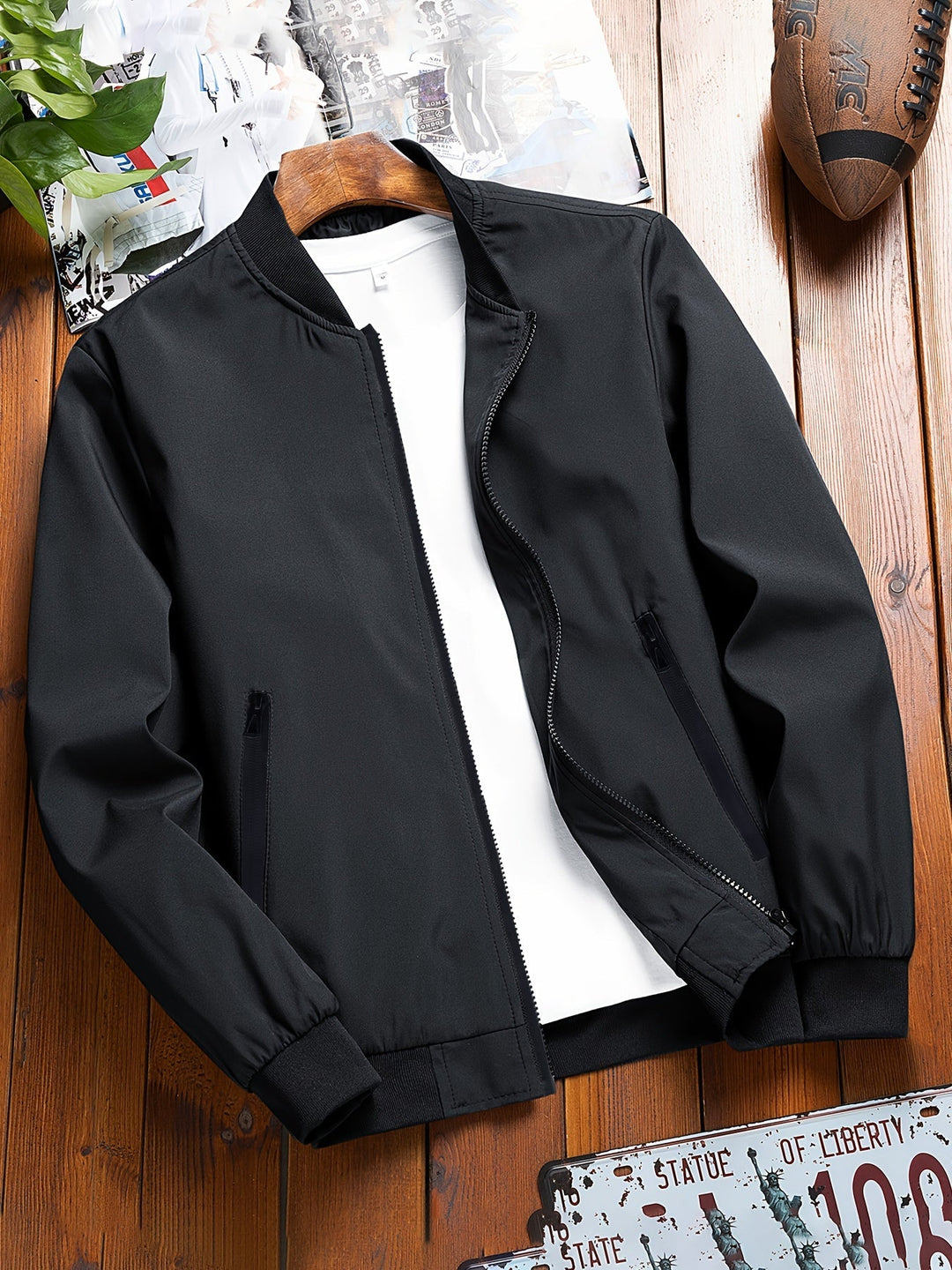 Levoire | Veste D'Été Élégante Pour La Période De Transition Noir