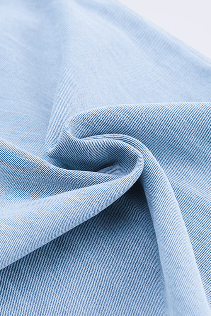 Levoire | Pantalon En Jean Ample Bleu Ciel