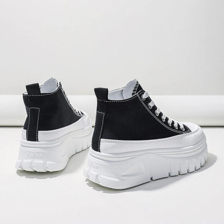 Levoire | Baskets en toile avec lacets