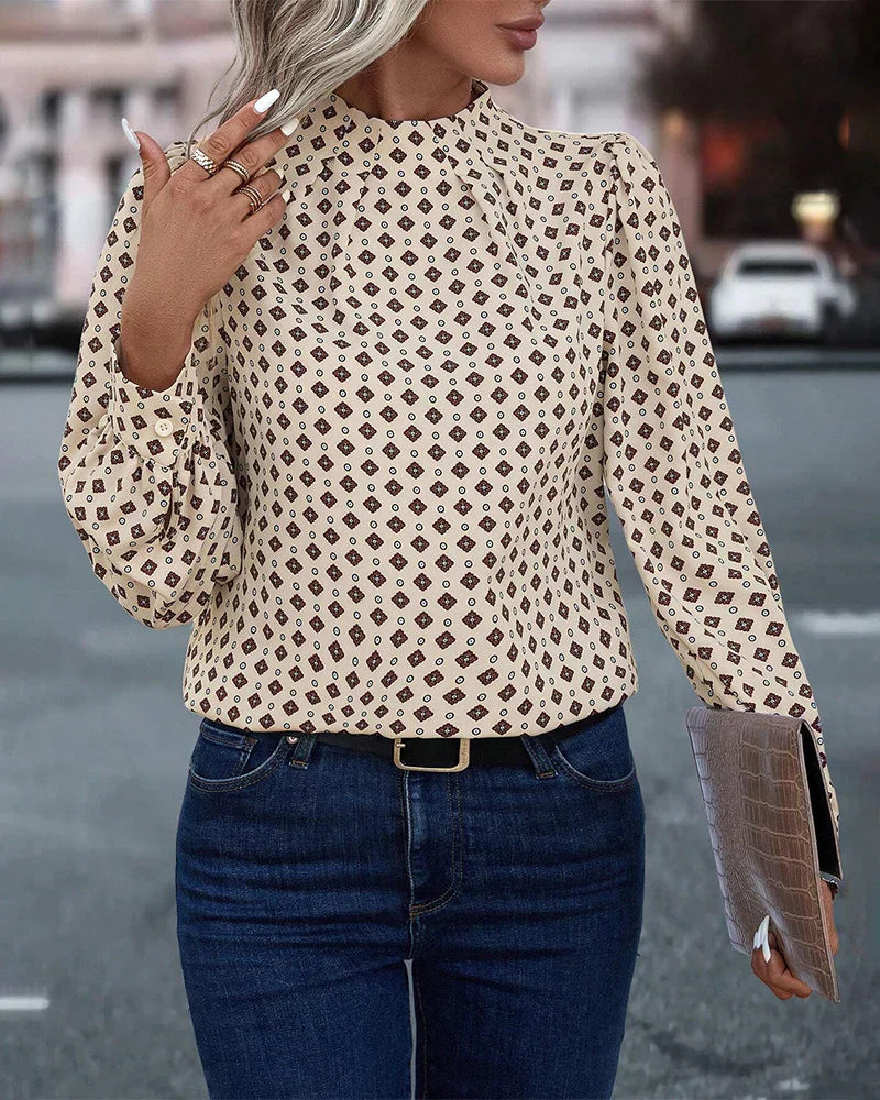 Levoire | Blouse À Motifs De Vendange