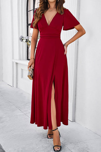 Levoire | Robe longue à col en V