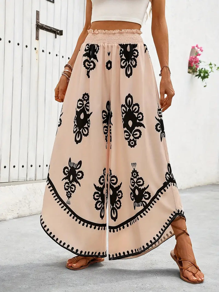 Levoire | Pantalon À Motif Tribal