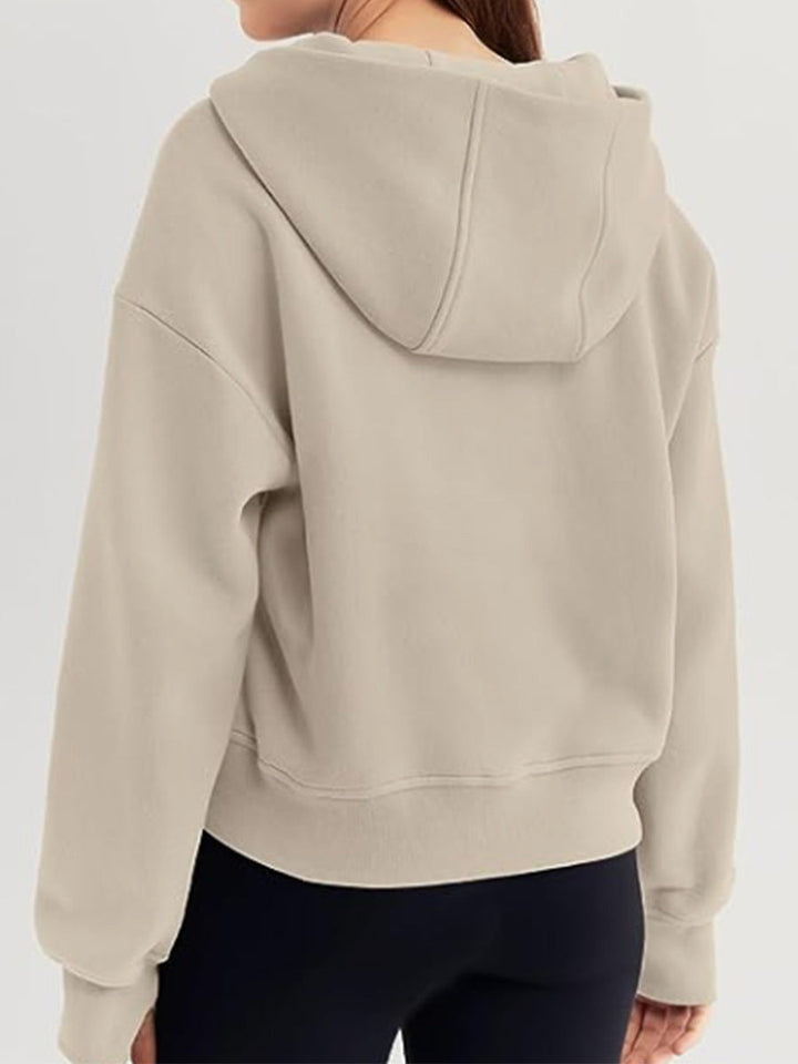 Levoire | Sweatshirt Fermeture Éclair Automne