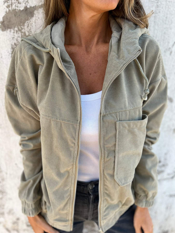 Levoire | Veste avec capuche et fermeture éclair