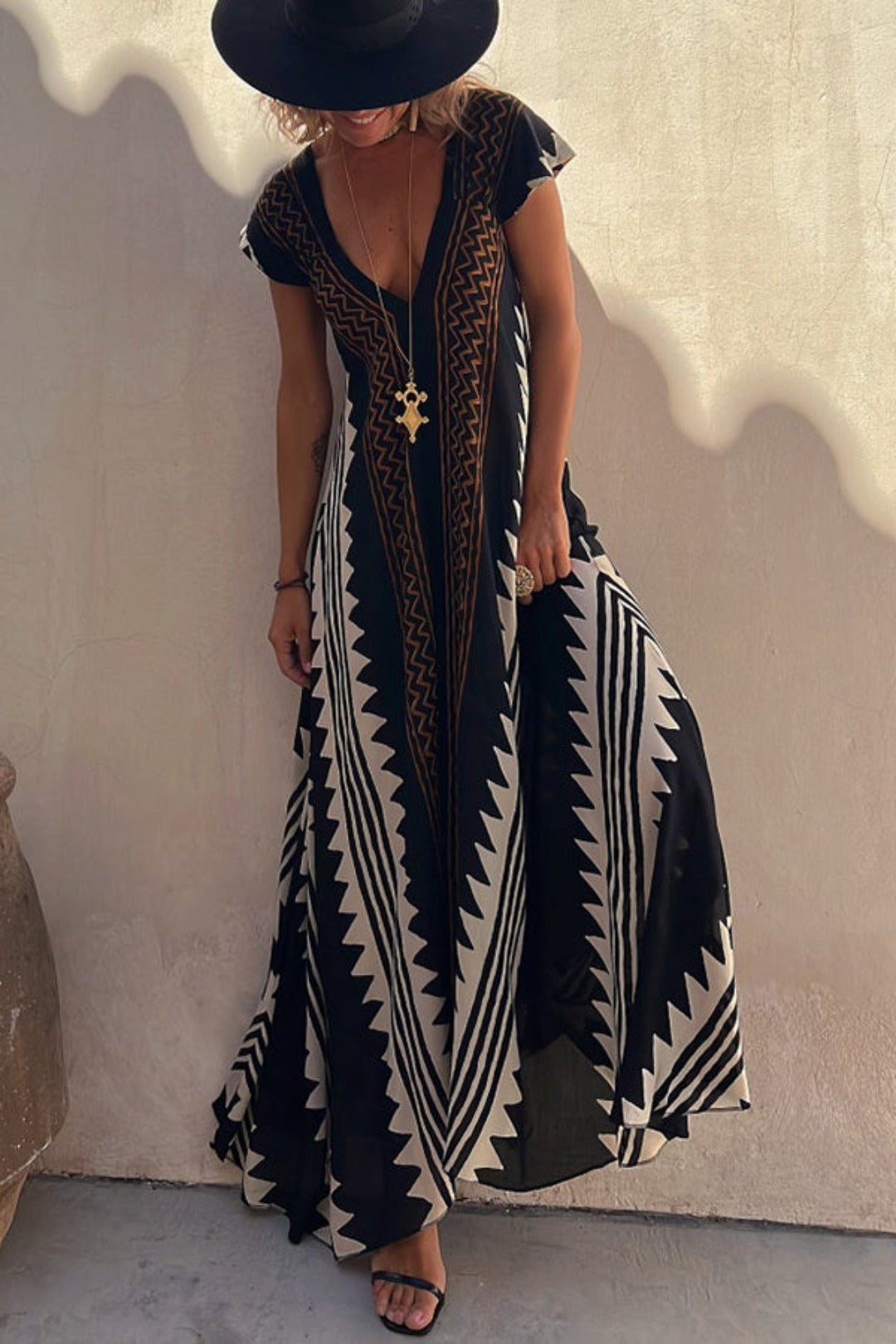 Levoire | Robe D'été Sans Manches Pour Femmes Noir
