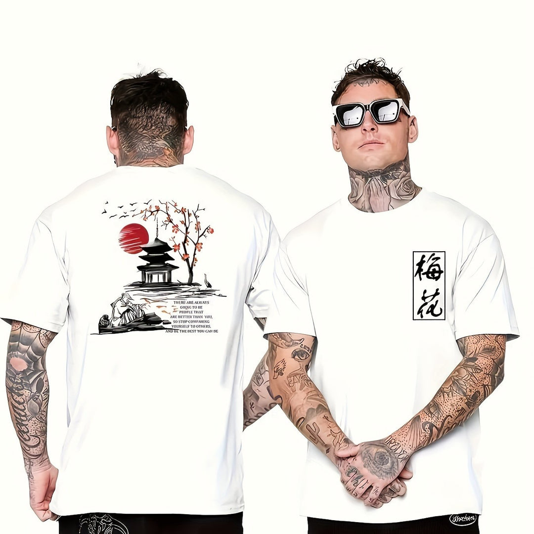 Levoire | T-Shirt En Coton Pour Homme Avec Impression Graphique