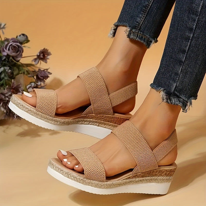 Levoire | Sandales Pour Femmes Unies Avec Sangle De Cheville Braun