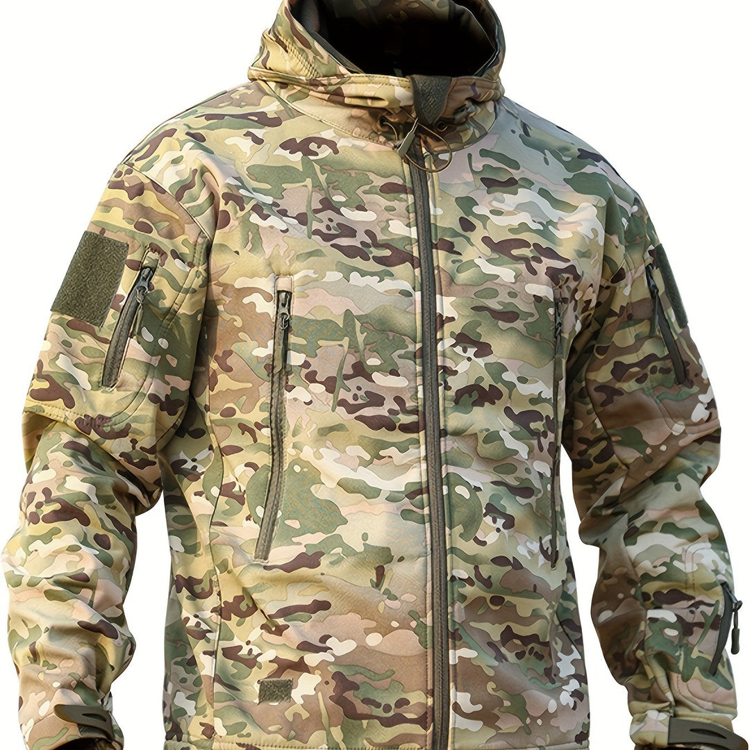 Levoire | Veste Camouflage Imperméable Homme