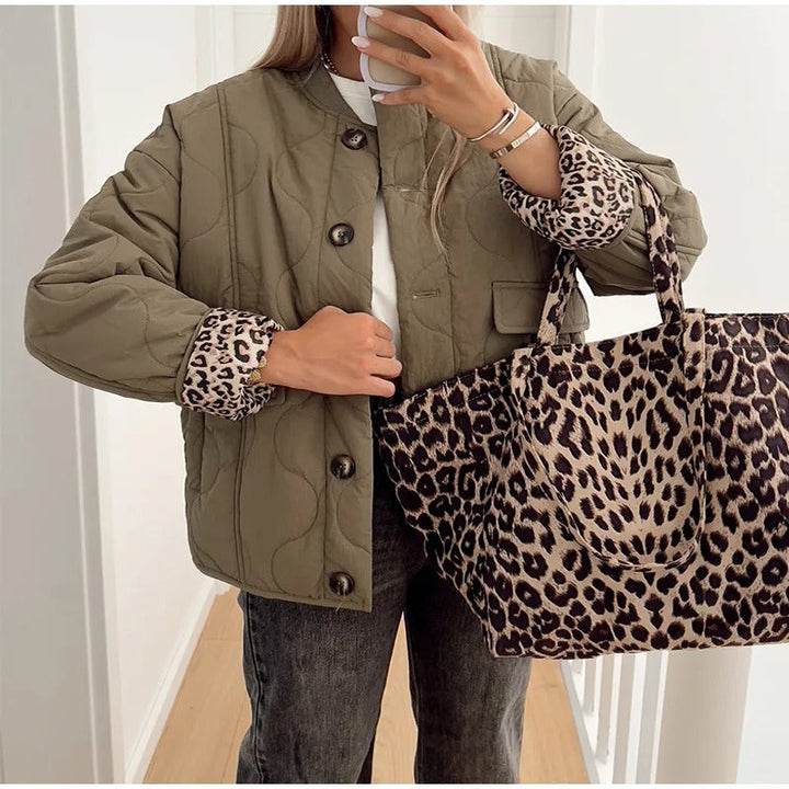Levoire | Moderne Veste Leopard