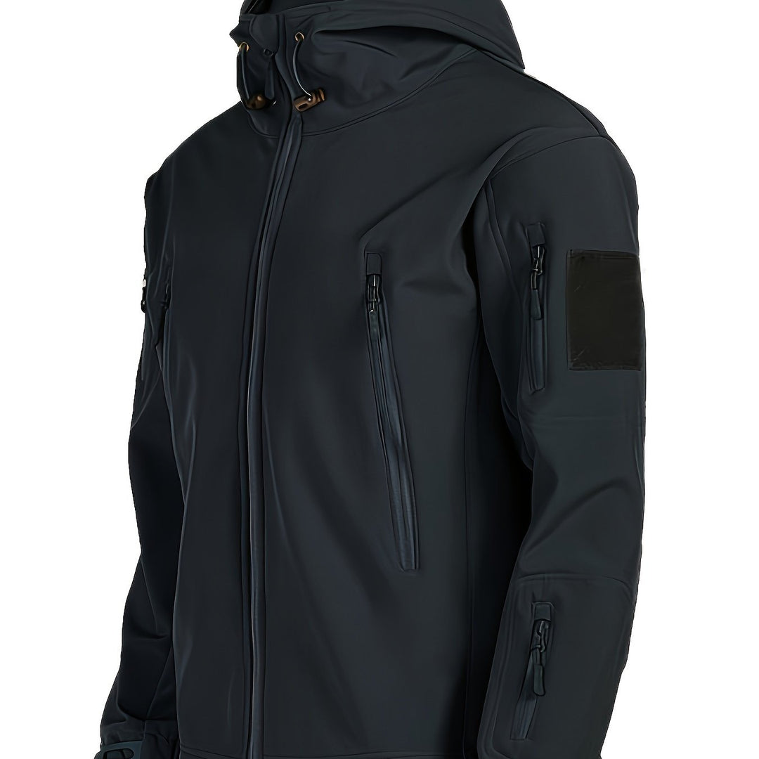 Levoire | Veste Pour Hommes Avec Capuche Et Poches Zippées