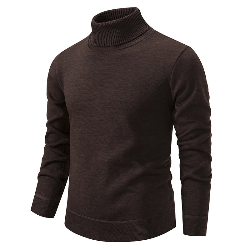 Levoire | Mélange De Laine Pull À Col Roulé Braun