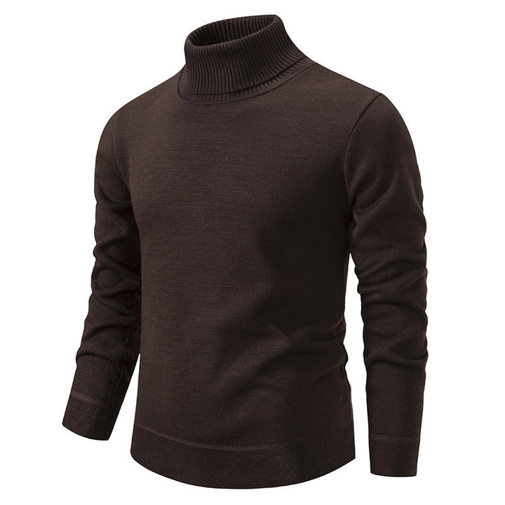 Levoire | Mélange De Laine Pull À Col Roulé Braun
