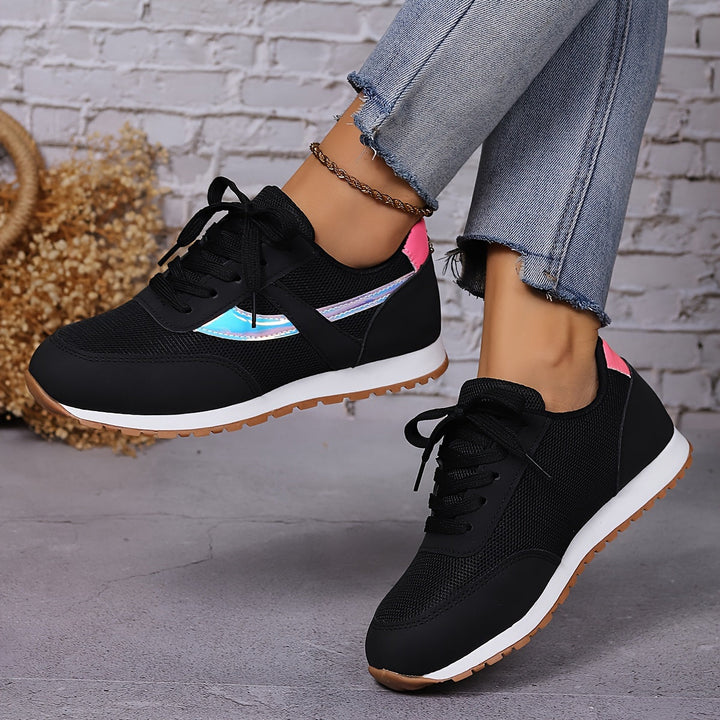 Levoire | Respirant Noir Chaussures De Sport Décontractées Pour Femmes Noir