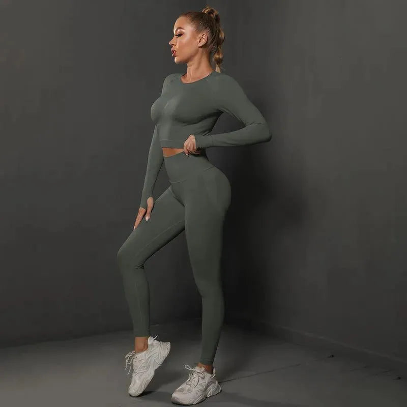 Levoire | Pantalons de yoga et haut parfaits Gris foncé