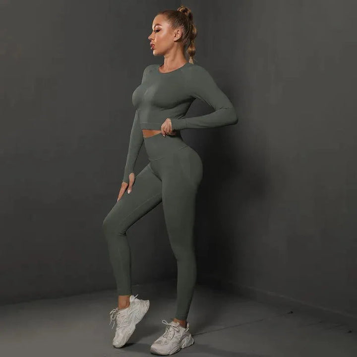 Levoire | Pantalons de yoga et haut parfaits Gris foncé