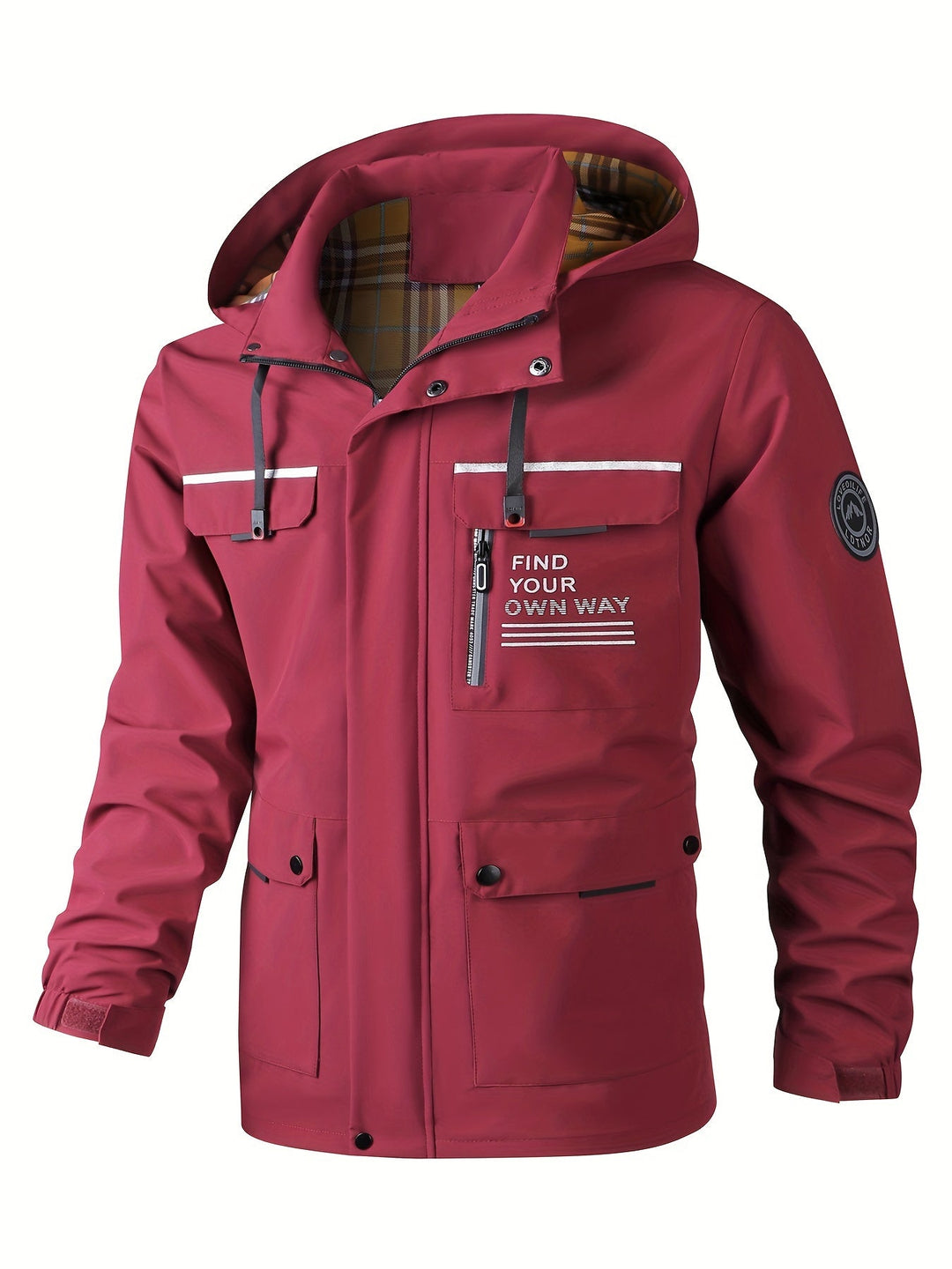 Levoire | Veste De Sport Décontractée Pour Hommes Avec Capuche Amovible