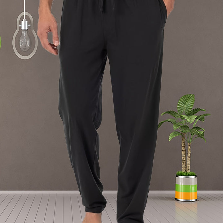 Levoire | Pantalons De Pyjama Pour Hommes Confortables En Couleur Unie