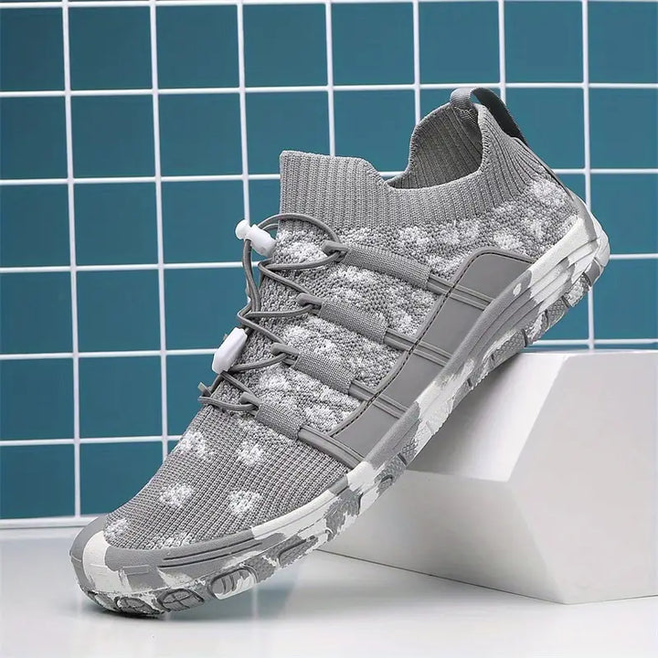 Levoire | Chaussures avec Confort Respirant et Semelle Antidérapante pour Tous les Jours Gris clair