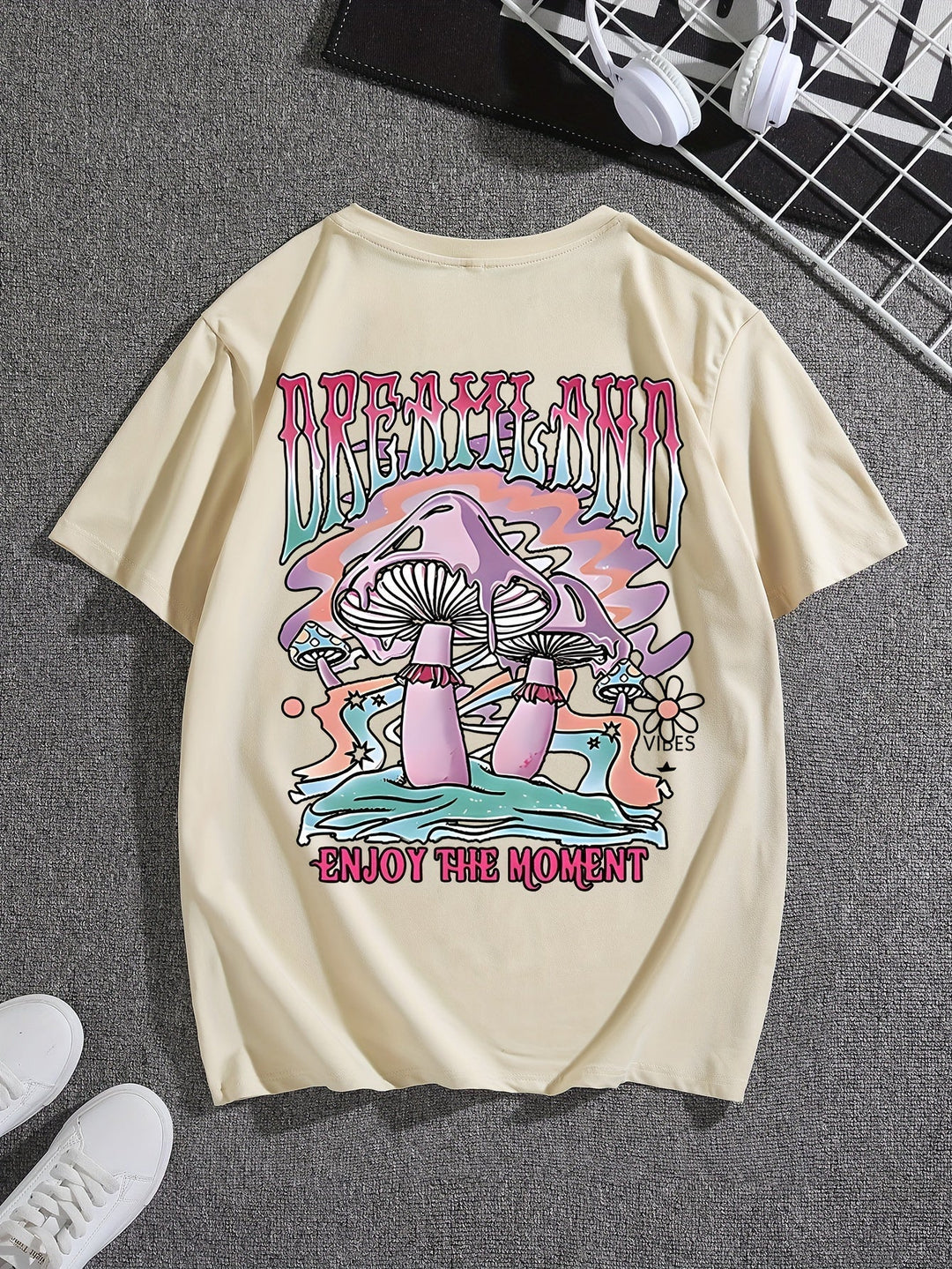 Levoire | T-Shirt Avec Impression Sieni Abricot