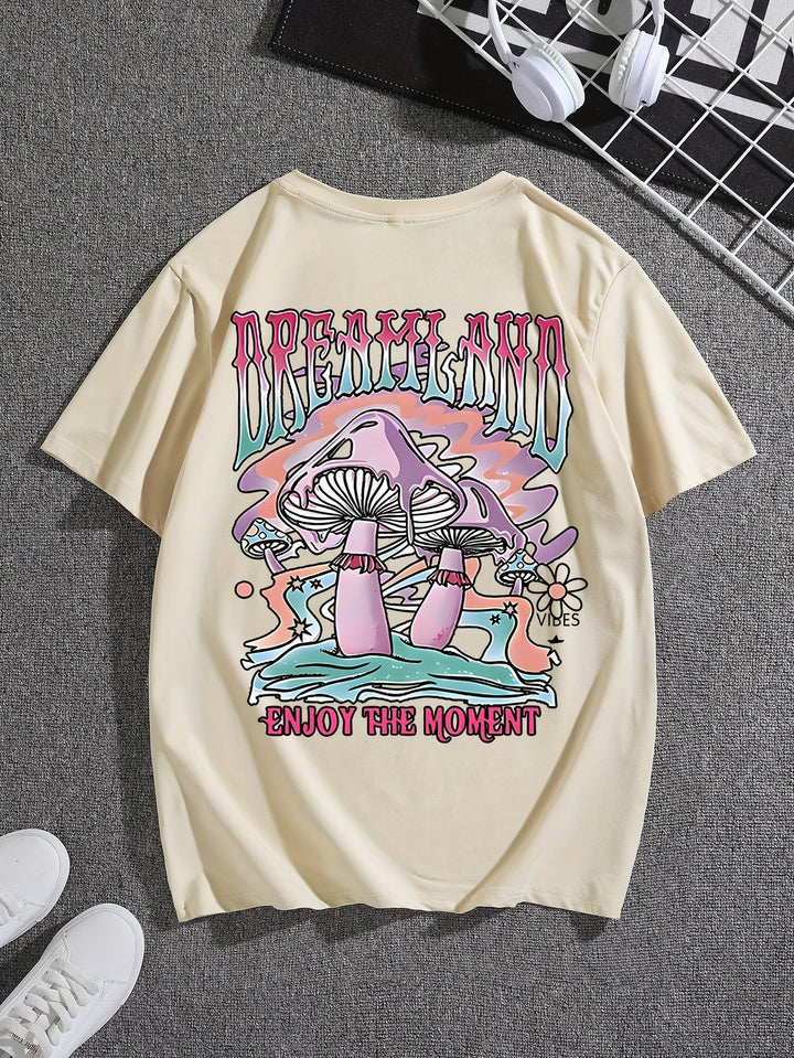 Levoire | T-Shirt Avec Impression Sieni Abricot