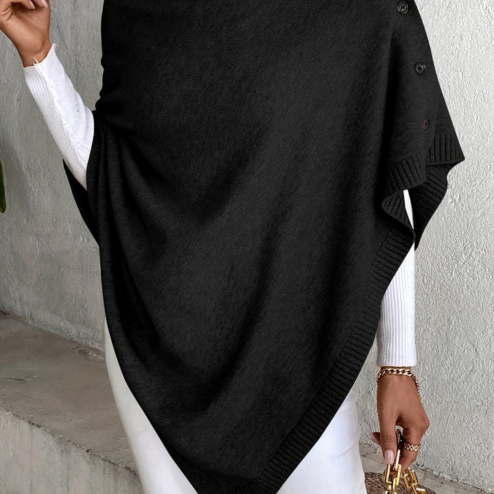 Levoire | Non Combiné Cape Tricoté Noir XXL(44)