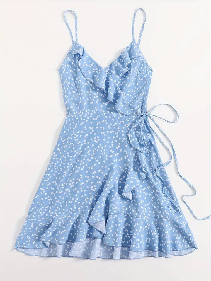 Levoire | Robe Cami À Volants Avec Lacet