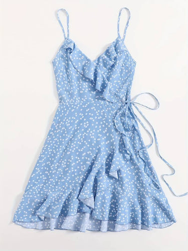 Levoire | Robe Cami À Volants Avec Lacet