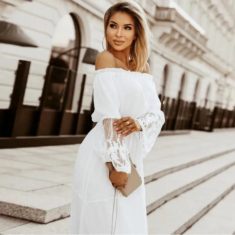 Levoire | Robe de soirée pour femmes avec une zone d'épaule ouverte