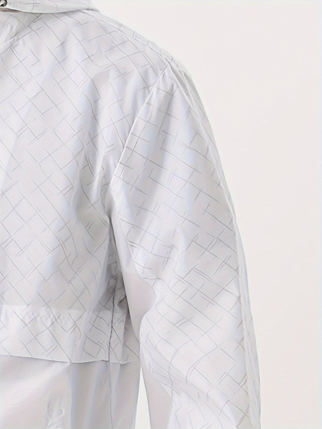 Levoire | Veste De Pluie Pour Hommes À Motif Écossais