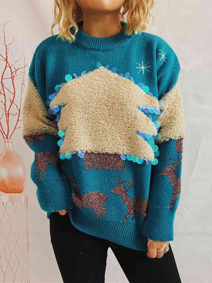 Levoire | Pull D'Hiver Tendance Et Épuré Bleu Céleste