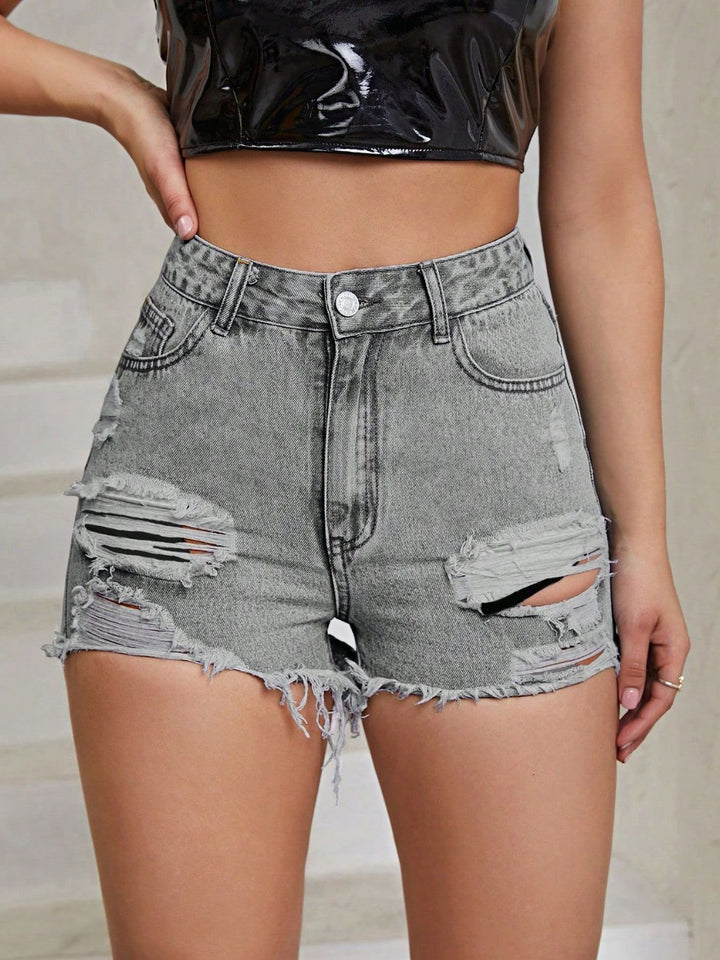 Levoire | Femme Contrast Coupe Droite Jeans Avec Poches