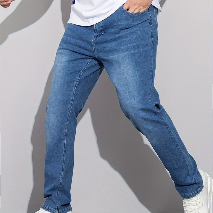 Levoire | Jeans Rentot En Denim Uni