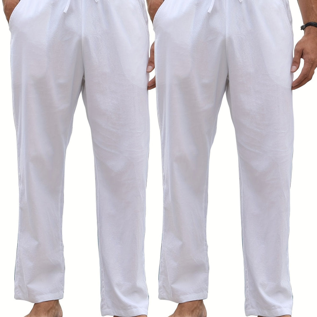 Levoire | Sati 2 Rennon Pantalons En Coton À Nykäys