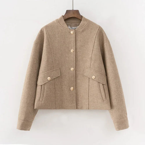 Levoire | Veste En Laine Courte Mode Femmes
