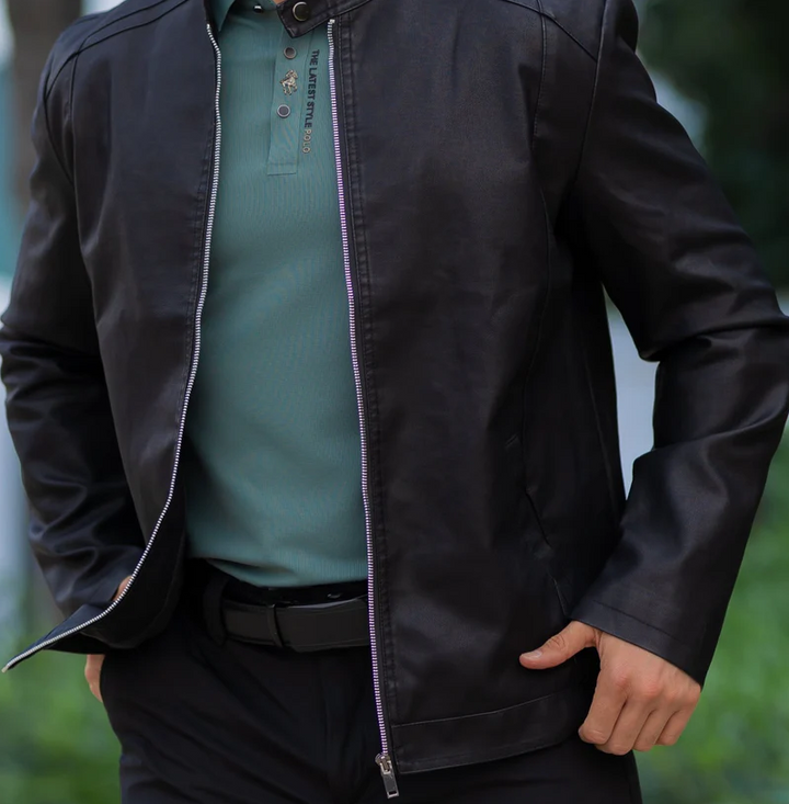 Levoire | Veste en cuir classique