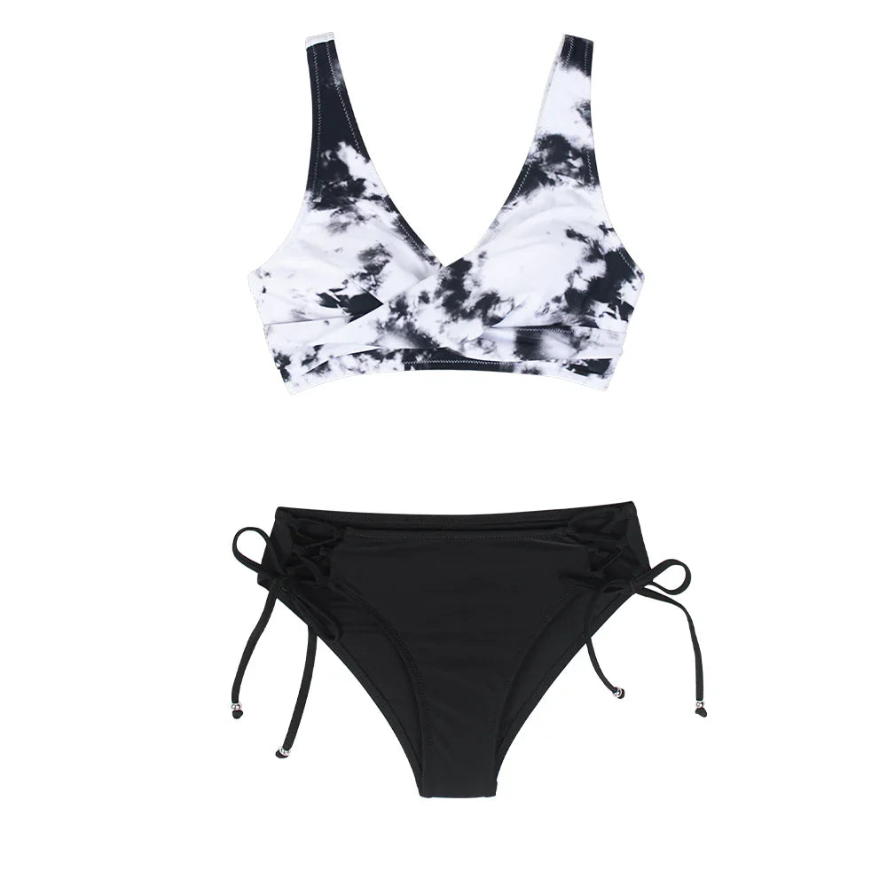 Levoire | Maillot De Bain Deux Pièces Dans Un Style Achevé Noir